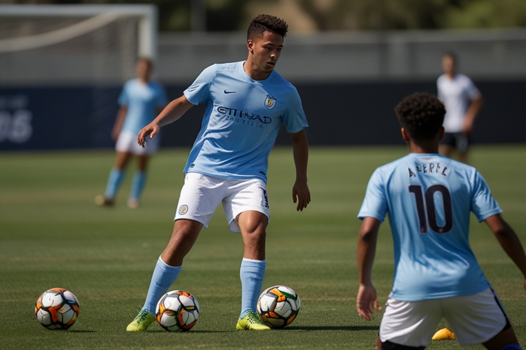 player medivaced from San Diego Manchester City soccer tournament