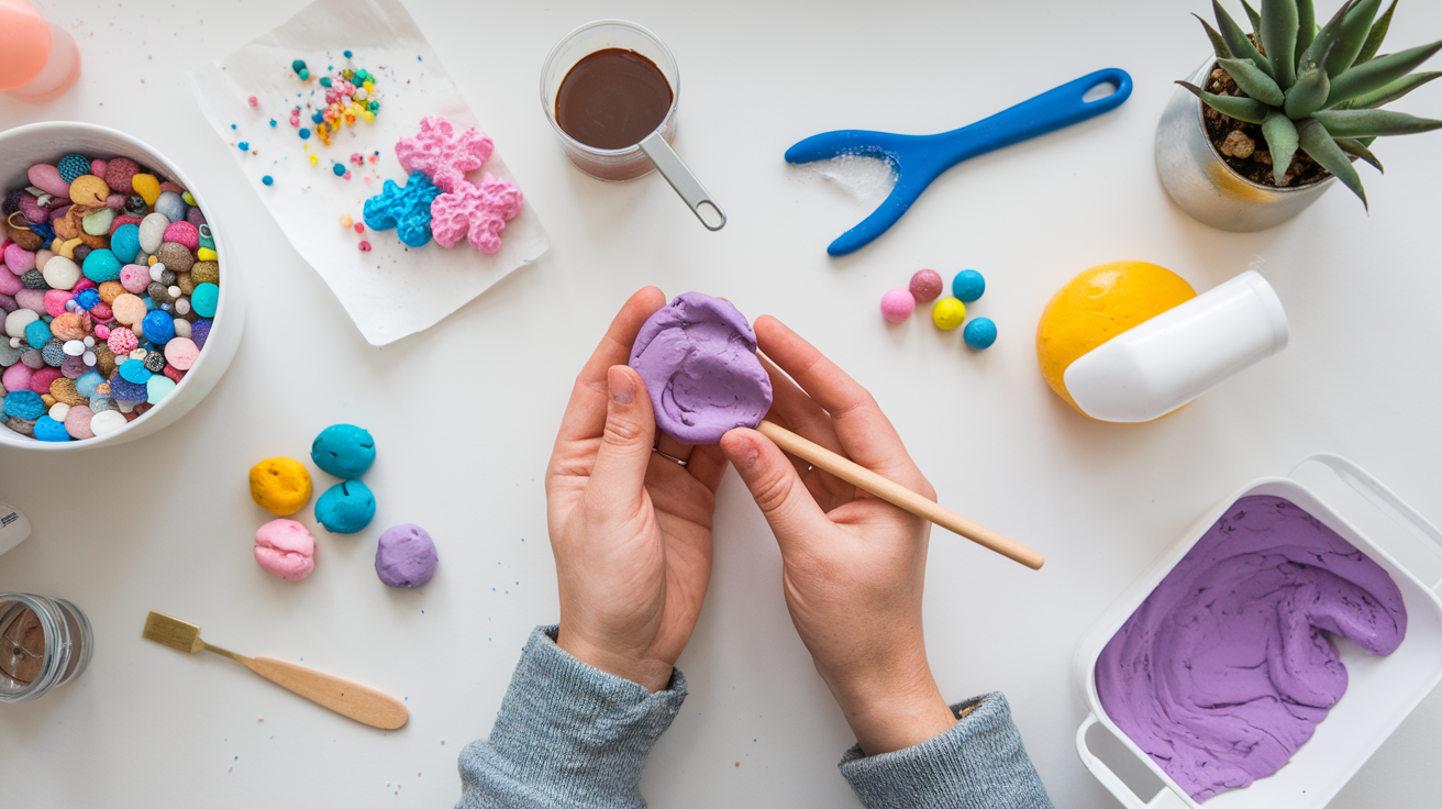 how to make polymer clay with plastisol from scratch