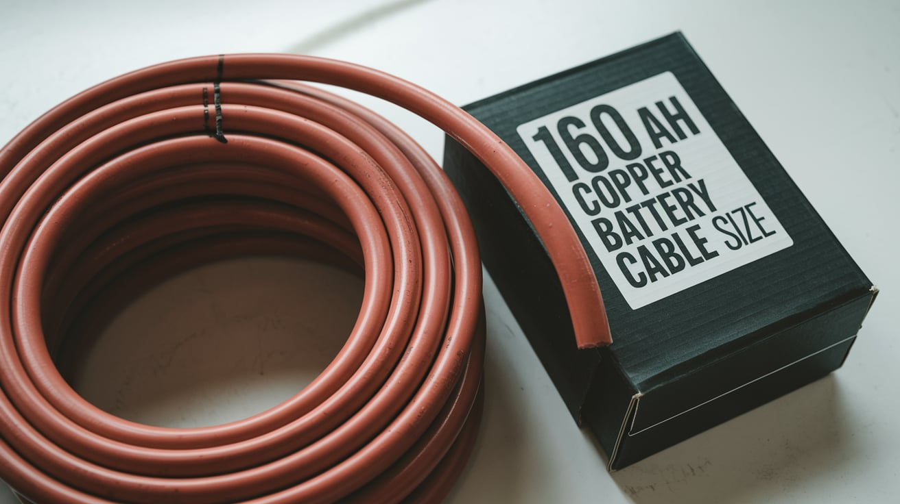 160 AH Copper Battery Cable Size